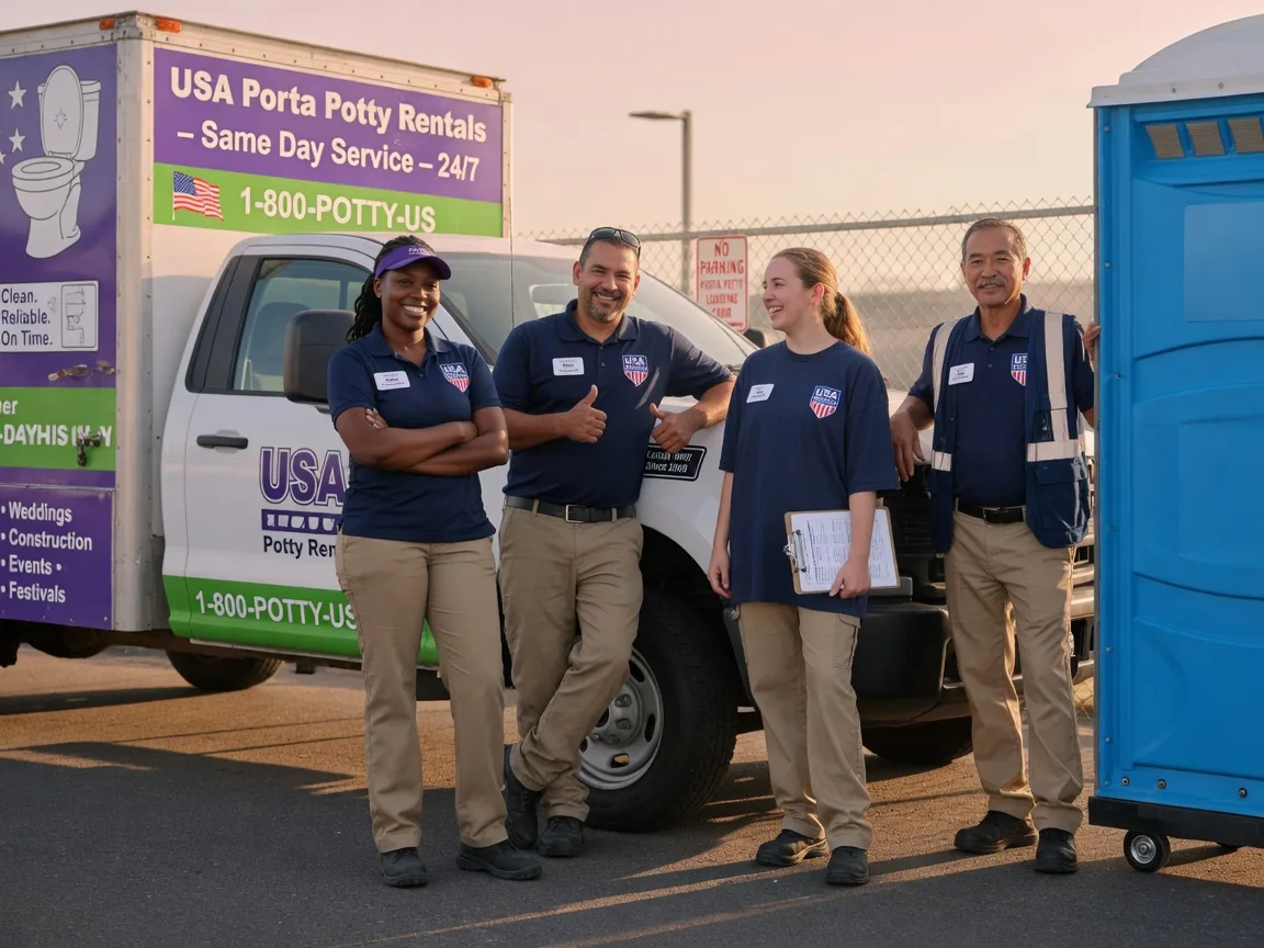 Porta Potty Rental company in Verona, OH